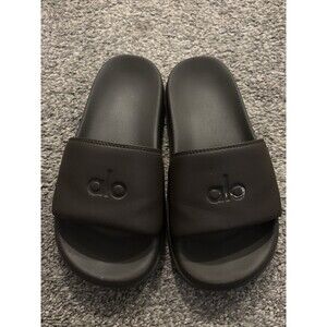 Alo Yoga Unisex It Slide Non-Slip in Black Size US M14/W16 EU48 Alo Yoga 9 Women main image 4